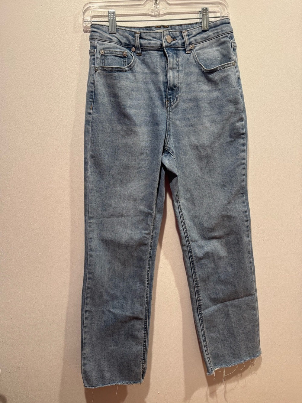 OAT New York High-Rise Straight-Leg Crop Jeans